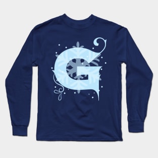 Winter Letter G Long Sleeve T-Shirt